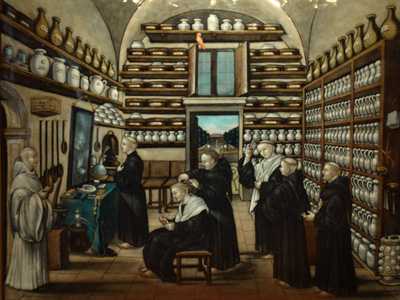 Монастырская аптека Жан Лоден XVII век. Эрмитаж.jpg